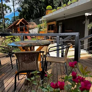 Casa de Férias Casa Da Flor Com Lareira